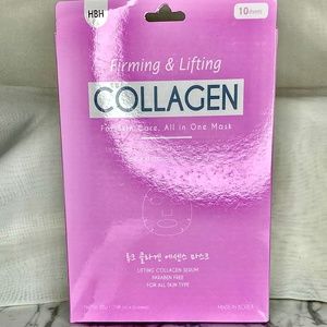 Volume Up- Firming and Lifting Collagen Koren Facial Mask (10 pack)
